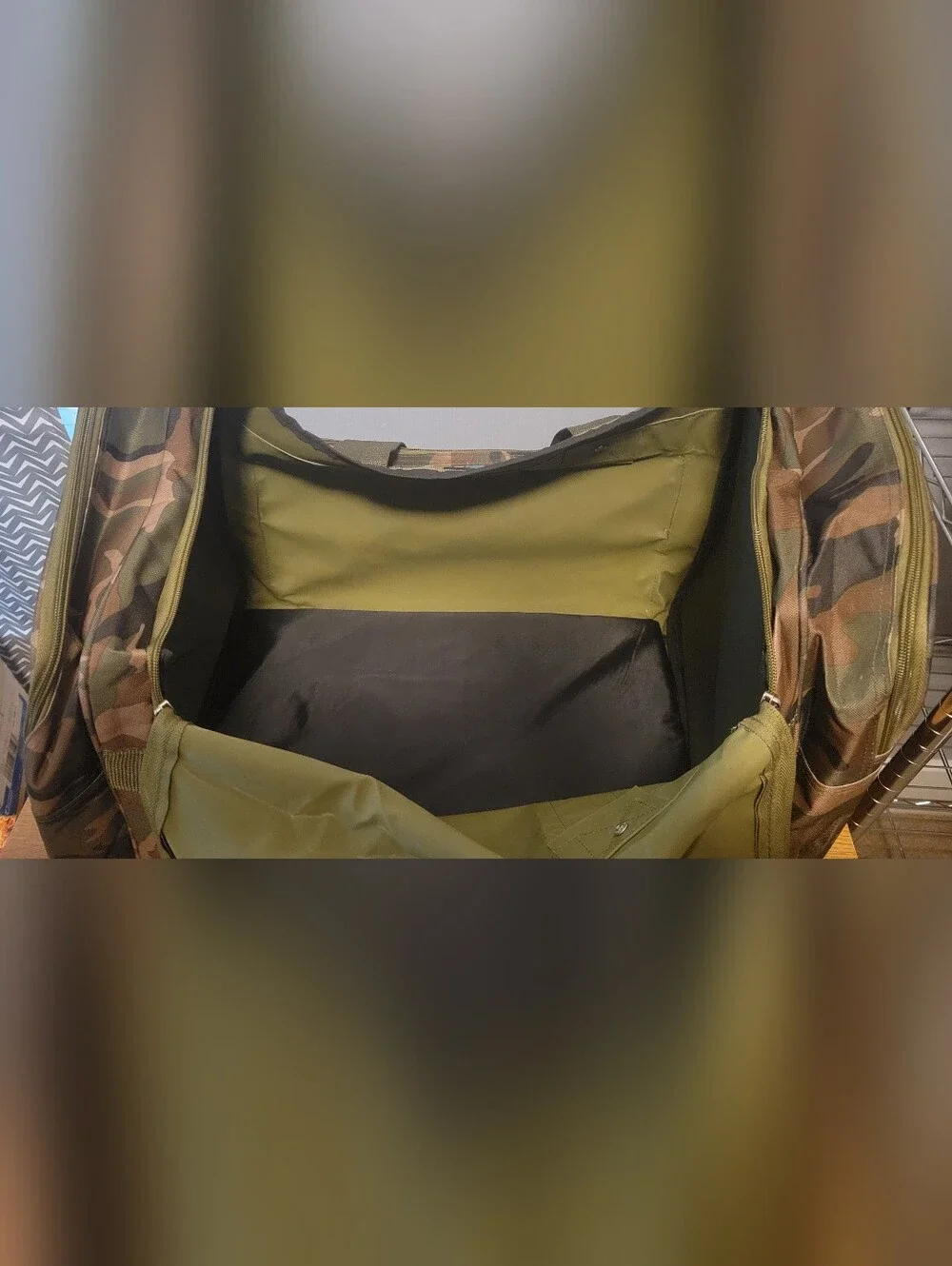 Camo Duffel - Green/Brown